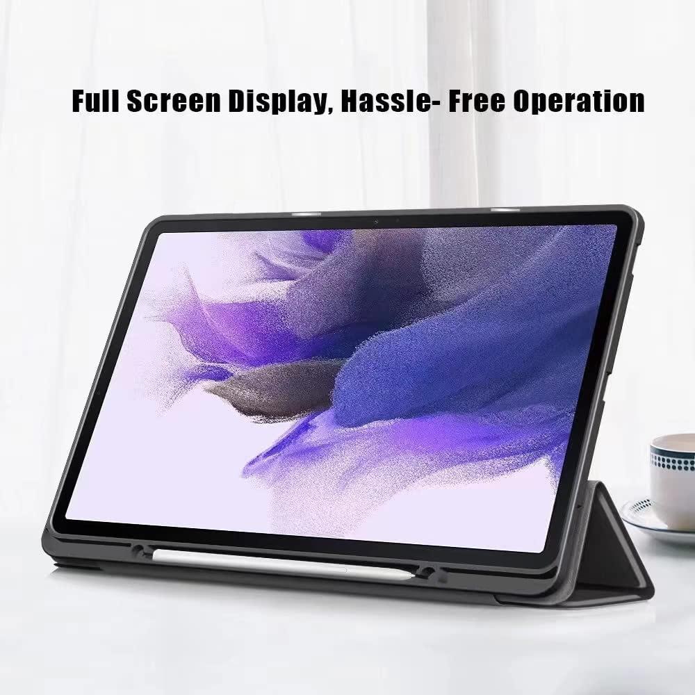 Bao Da Cover Cho Máy Tính Bảng Samsung Galaxy Tab S8 Ultra 2022 - Có Khay Đựng Bút Mặt Lưng Thiết Kế Tổ Ong Chống Nóng Máy