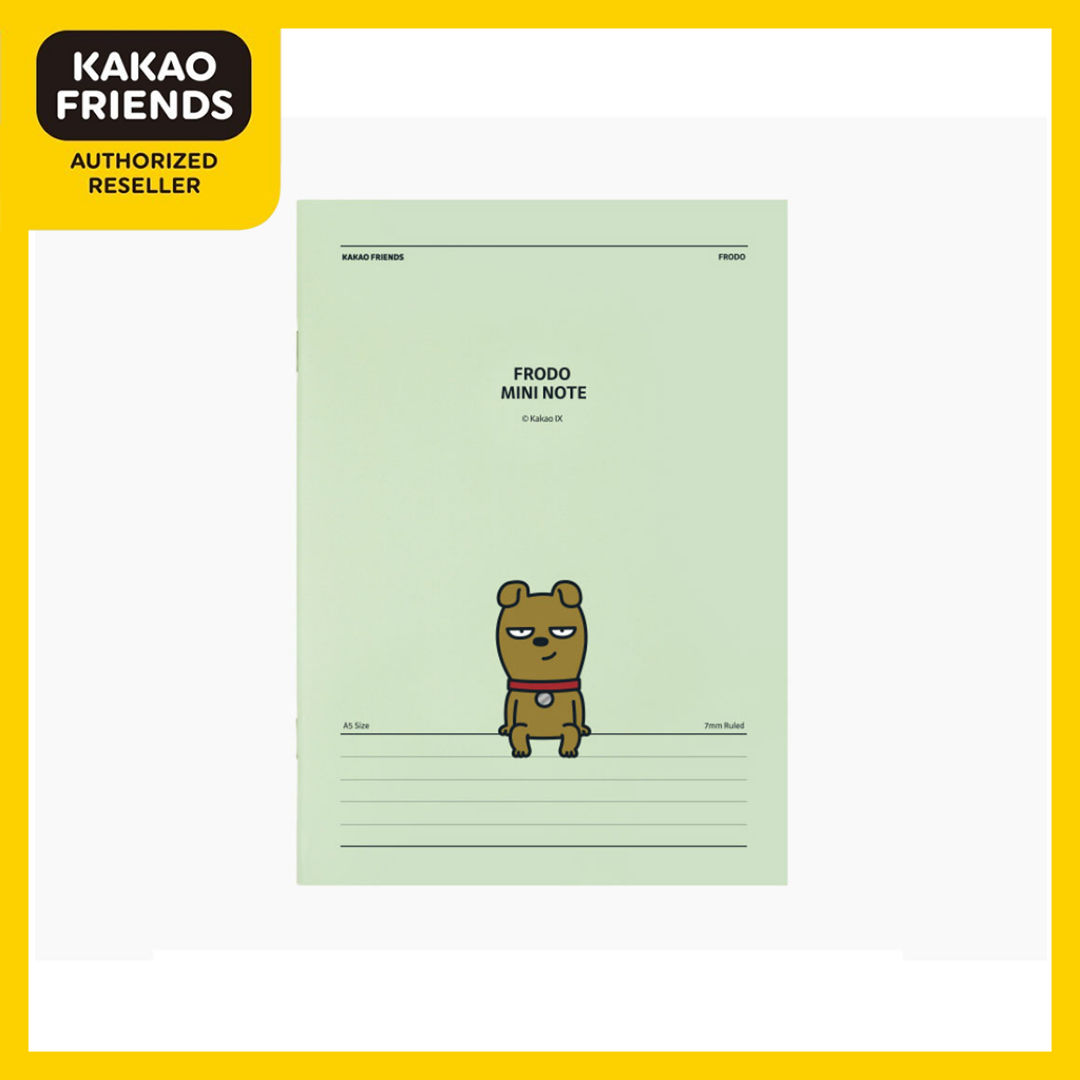 Vở Kẻ Ngang A5 Frodo Kakao Friends Chính Hãng