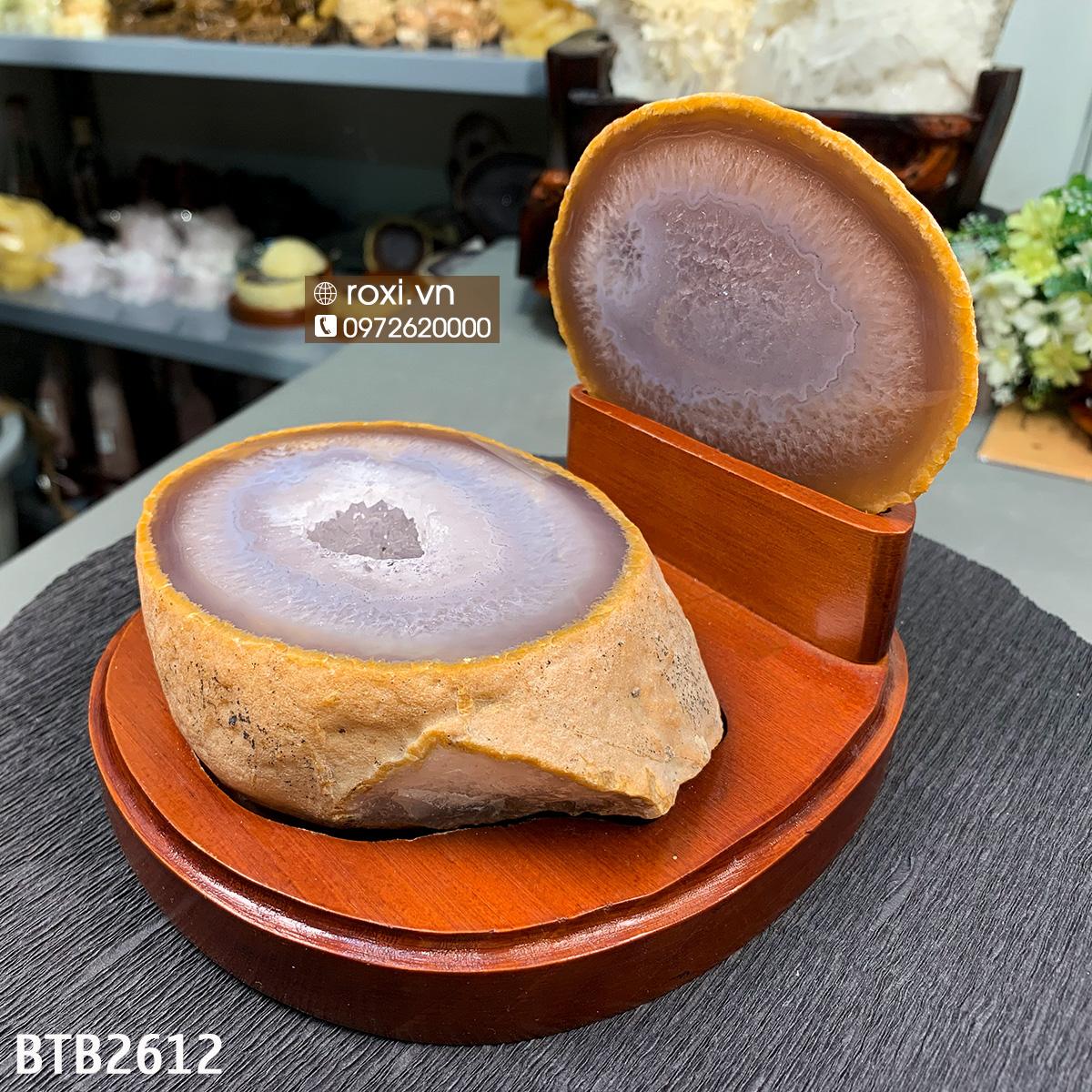 Bát Tụ Bảo Mã Não 1,34Kg