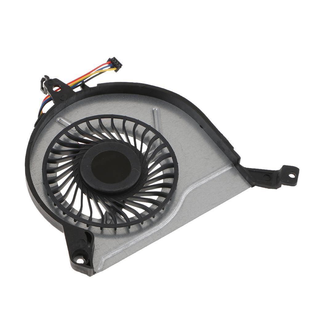 DC5V 4Pin Computer CPU Cooler Cooling Fan Black for HP ENVY 15-k301tu k217tx