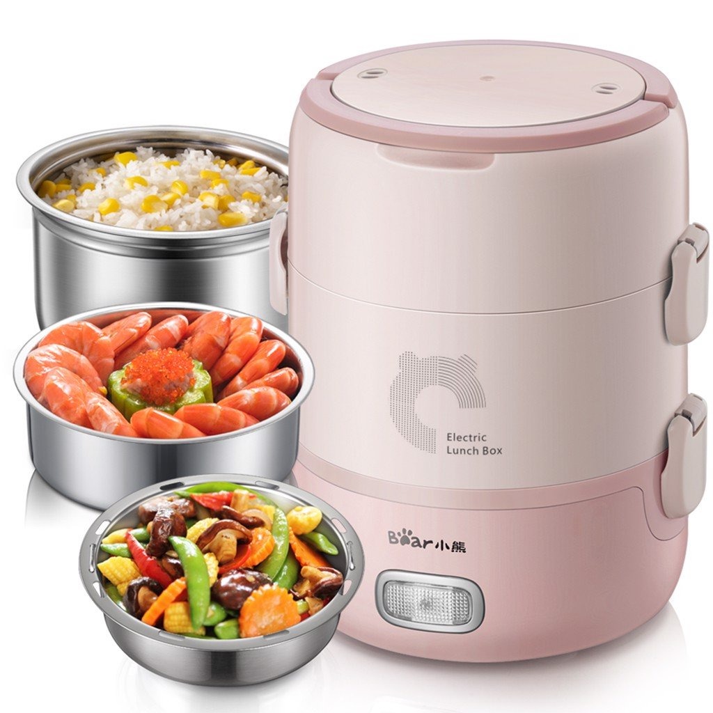 Hộp cơm điện cầm tay đa năng Bear DFH-B20S6. Hàng chính hãng