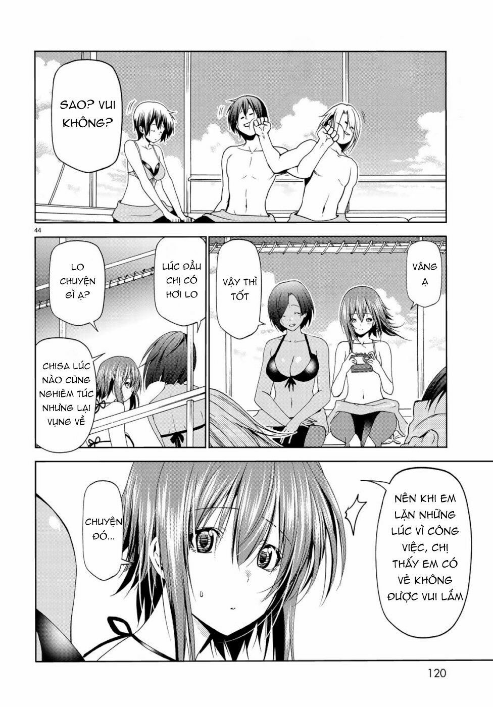 cô gái thích lặn - grand blue chapter 56 42
