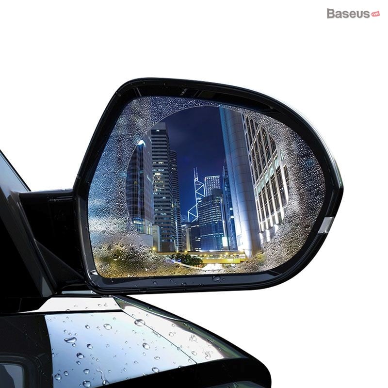 Film dán Nano chống nước mưa Baseus Rainproof Film 0.15mm dùng cho kính hậu xe ô tô SGFY-C- Hàng chính hãng