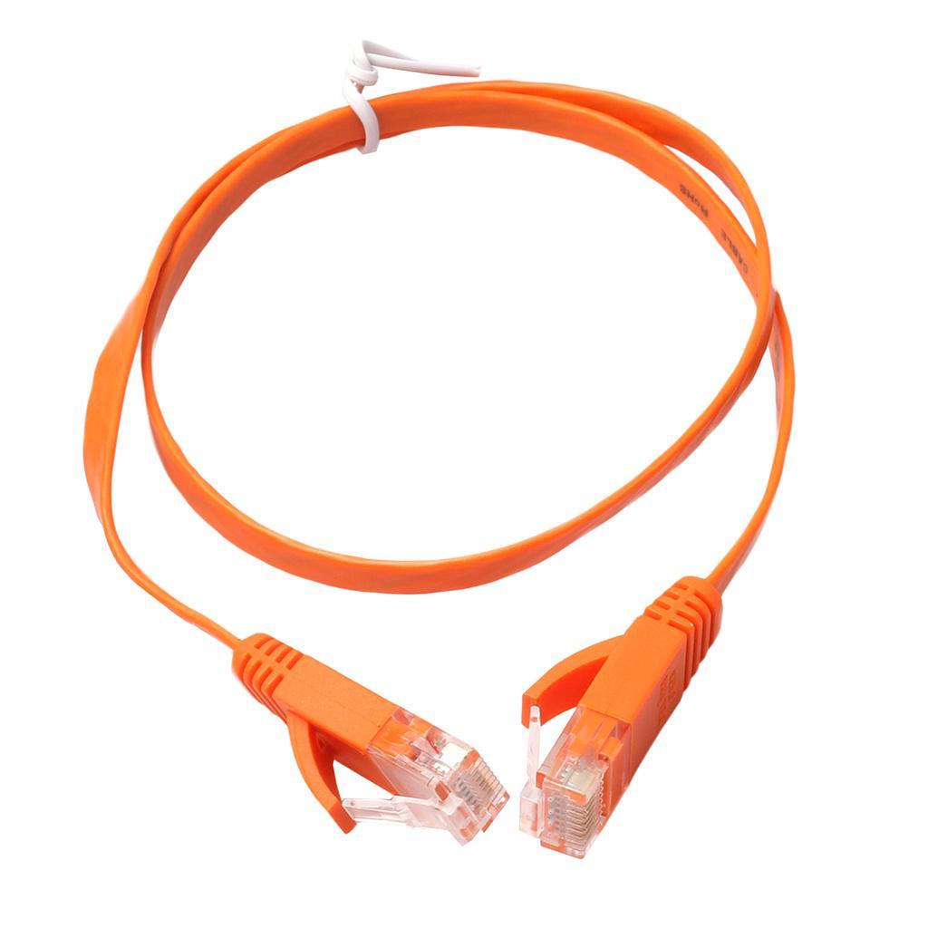 FLAT Ethernet  Network Cable Patch Lead RJ45 for //Xbox