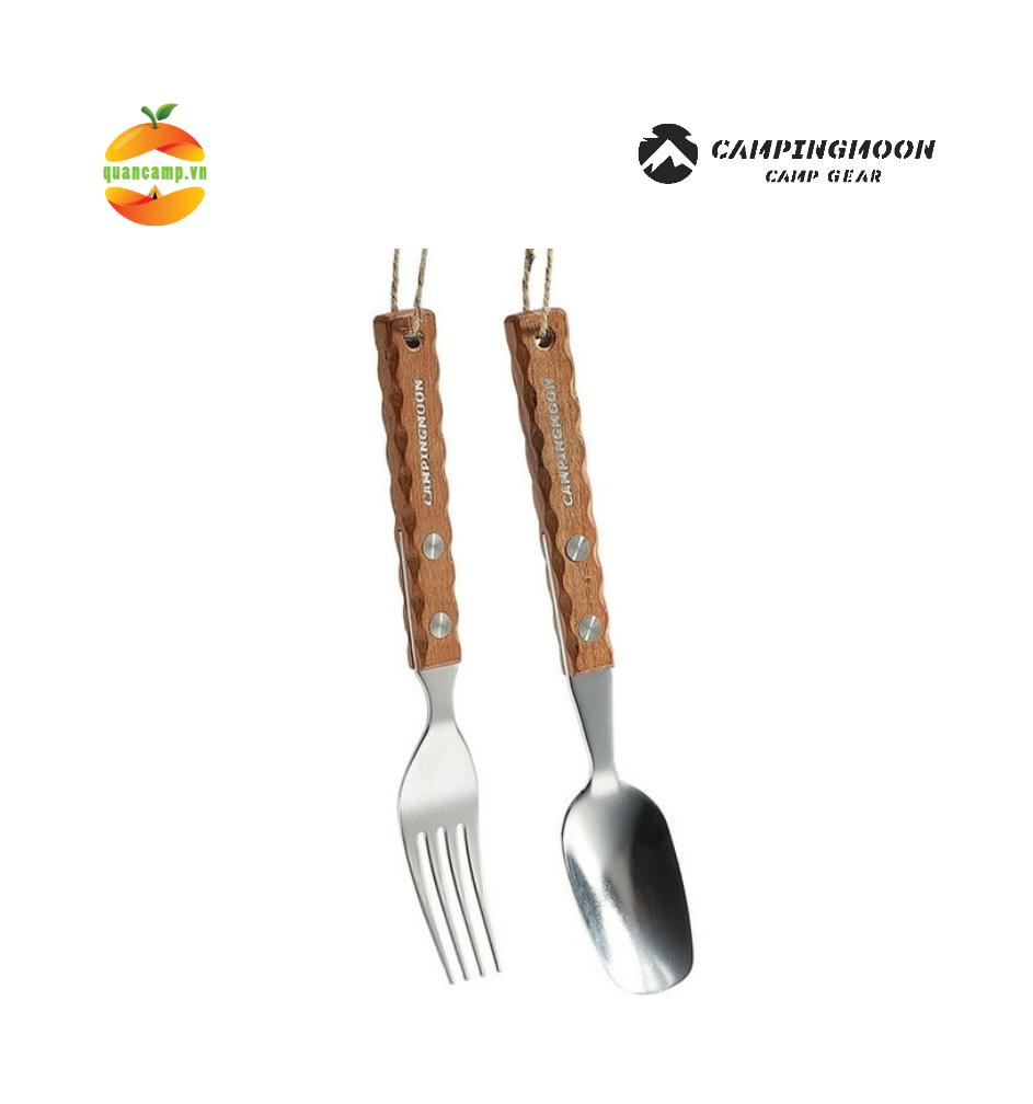 Bộ muỗng nĩa inox Campingmoon CS-23