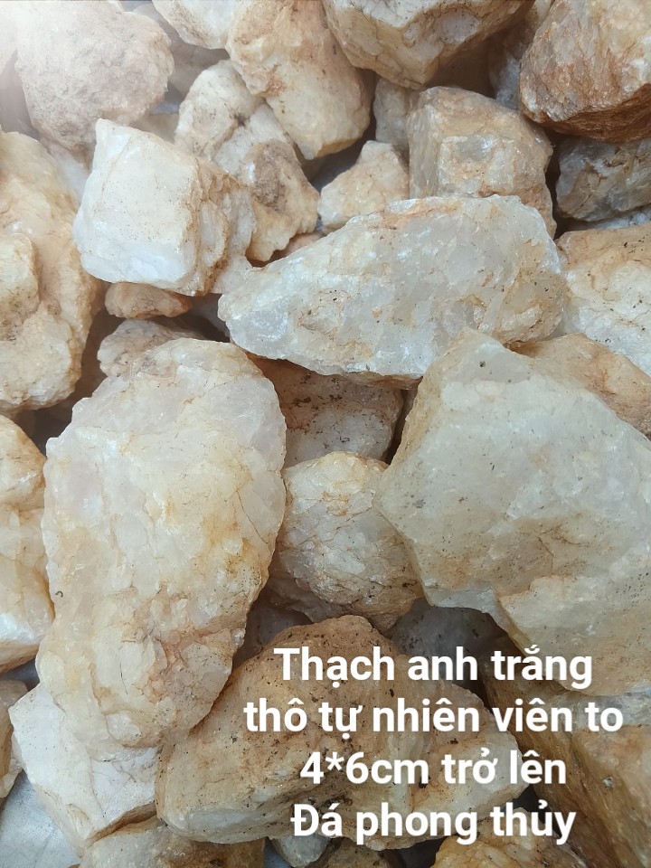 Đá Thach Anh Dãi Nền 1 Kg - Đá Phong Thủy