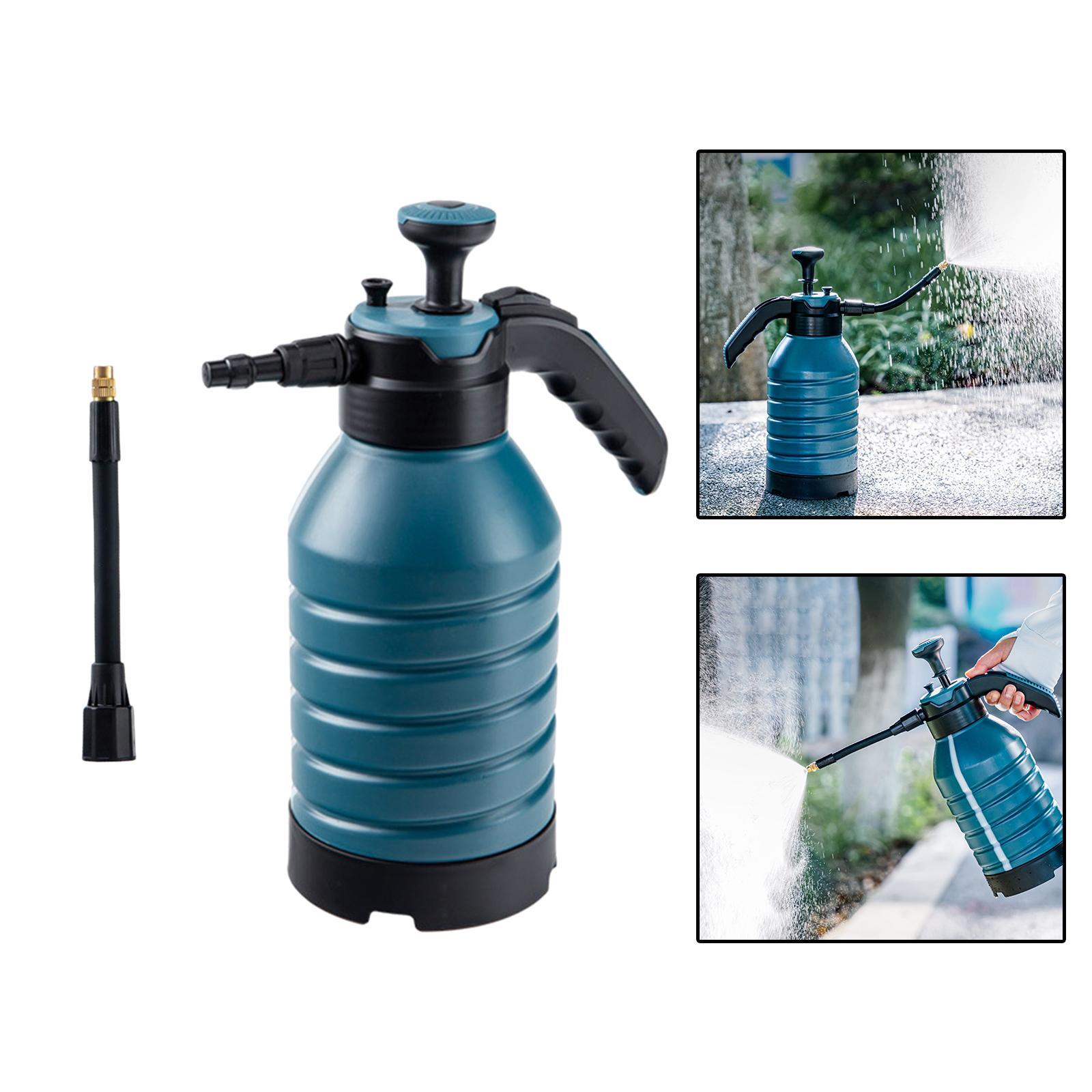 2L Handheld Garden Pump Sprayer, Mist Spray Gardening Can Plants Mister Pump Pressure Water Sprayer Bottle for Garden Irrigation Lawn Spraying