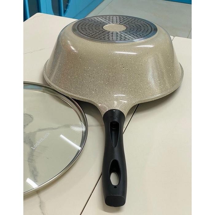 Chảo Sâu Lòng Đáy Phằng Đá Stone Cao Cấp 28cm LCA6285D