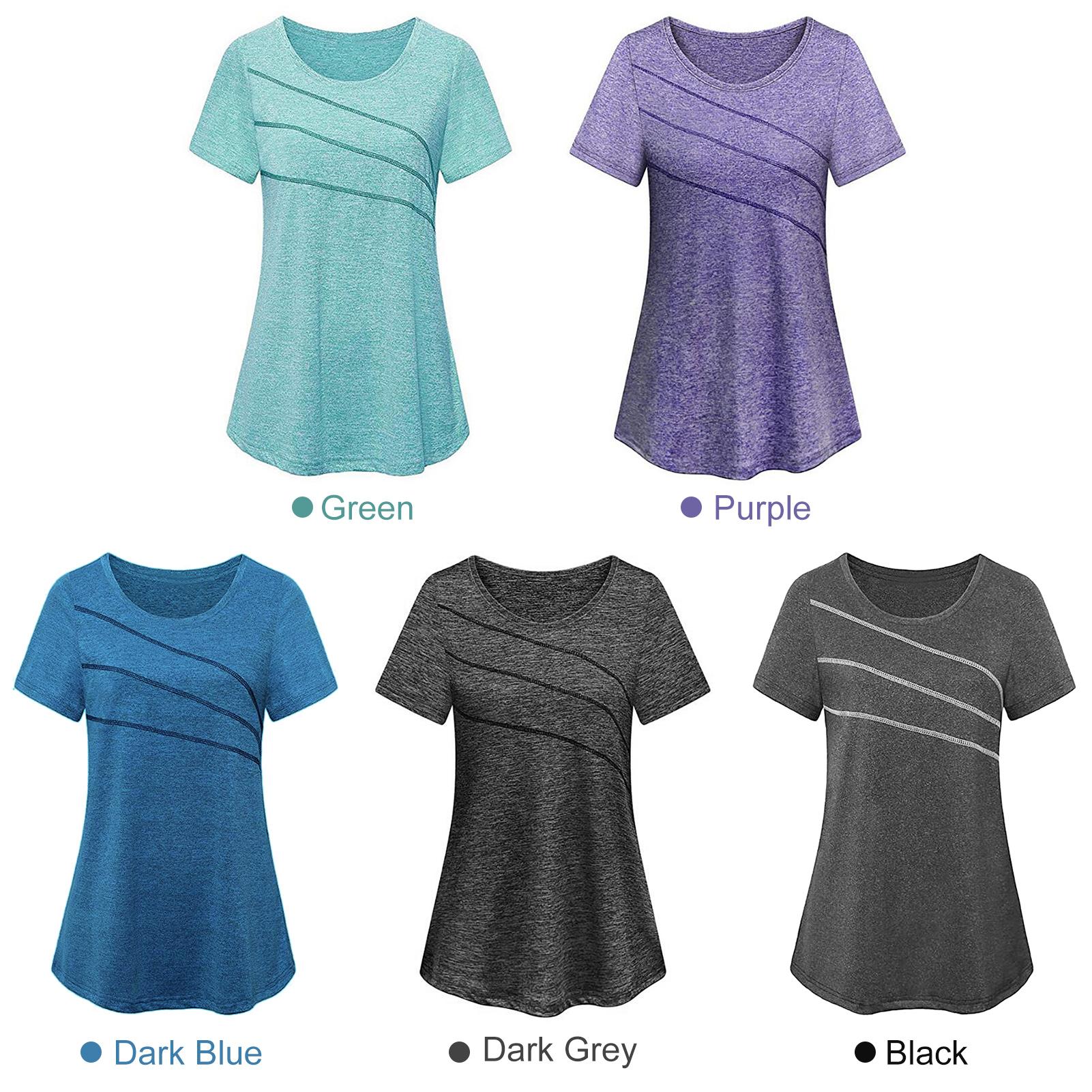 Áo thể thao cho nữa tập gym, yoga tay ngắn