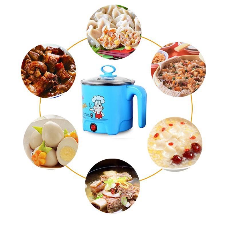 Nồi Lẩu/Ca Nấu Mì Mini 18cm - Ngẫu Nhiên Màu