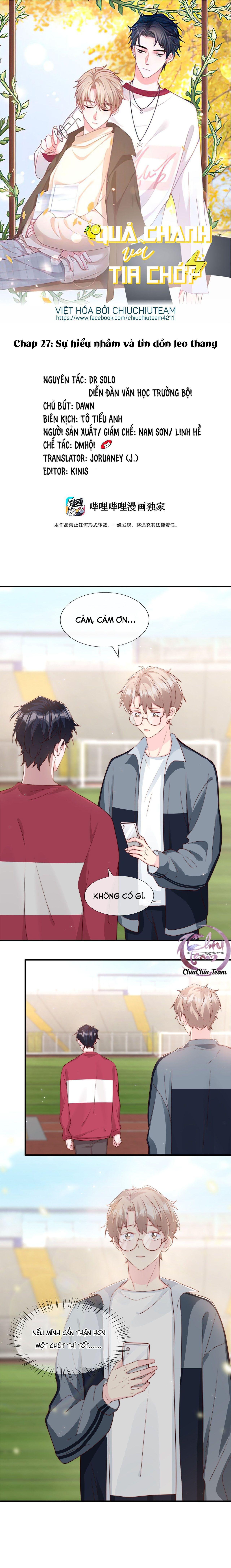 quả chanh và tia chớp chapter 27 1