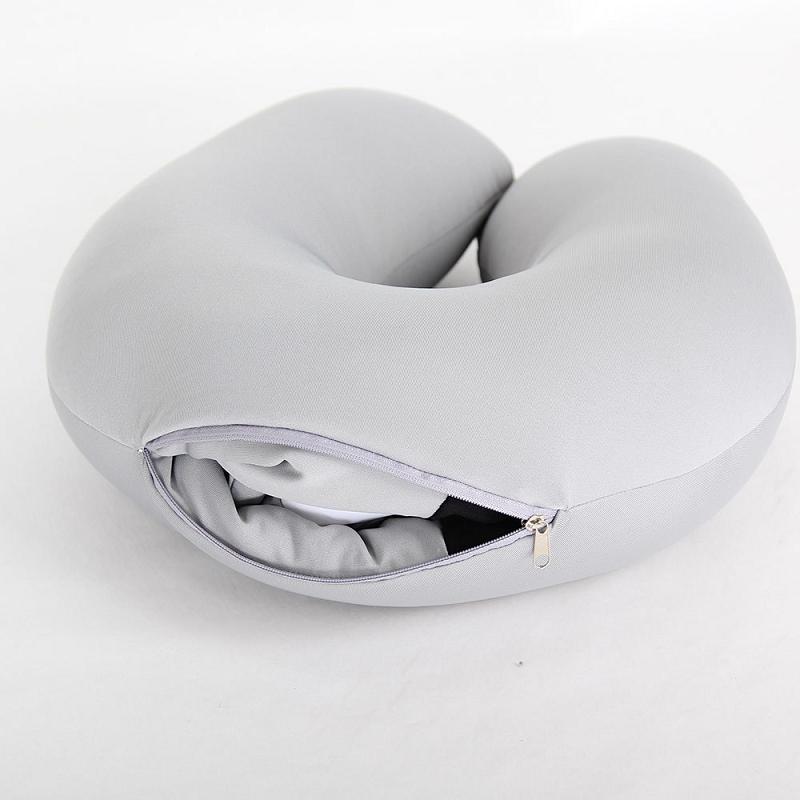 Bong Bóng Kiss Gối Mềm Mại Chim Cánh Cụt Hình CHỮ U Bảo Vệ Giấc Ngủ Cổ, Gối Ngủ Trưa Văn Phòng Cơ Thể Gối Du Lịch Xe Người Lớn dễ thương Gối