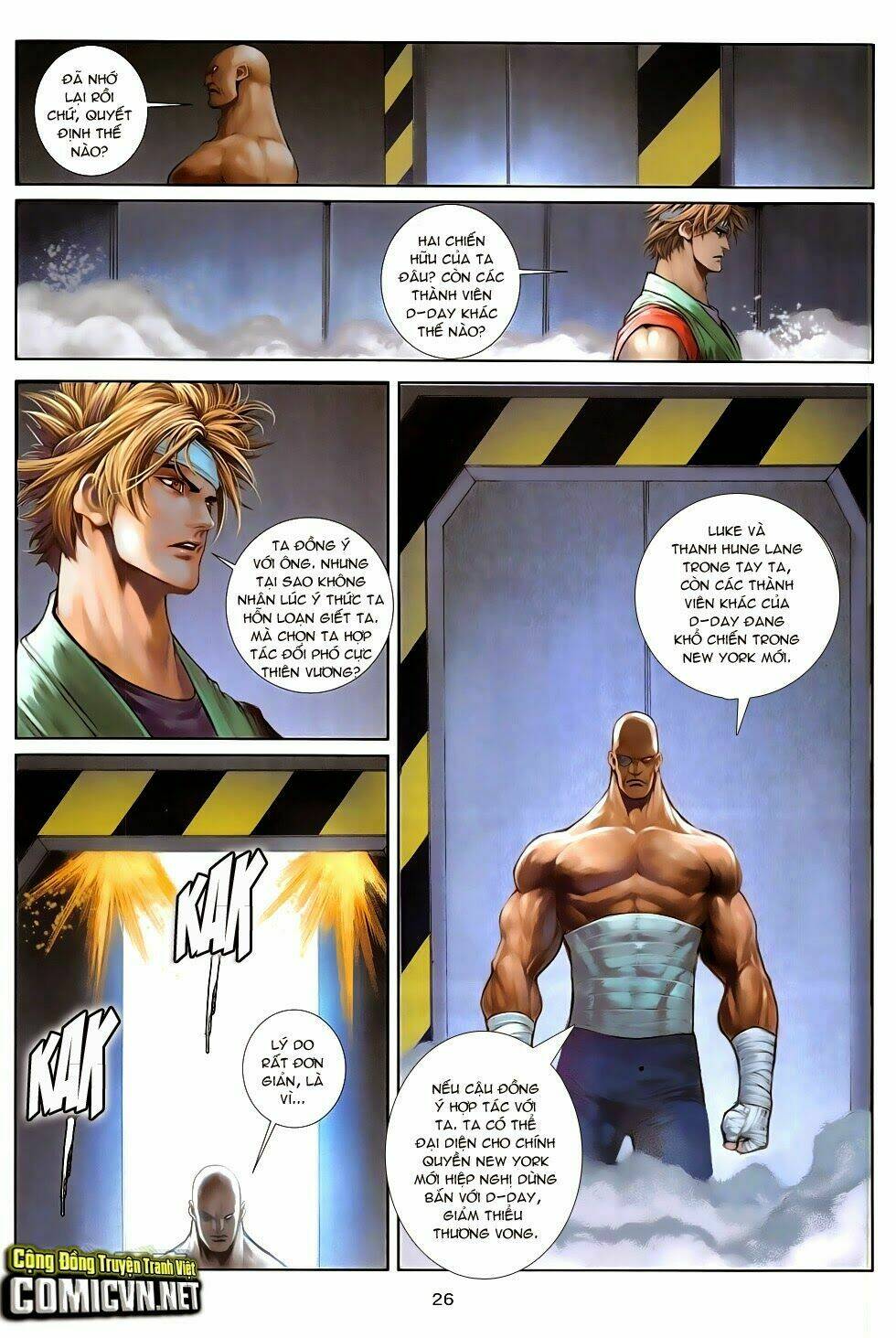 ba động quyền z hadouken zero chapter 12 26