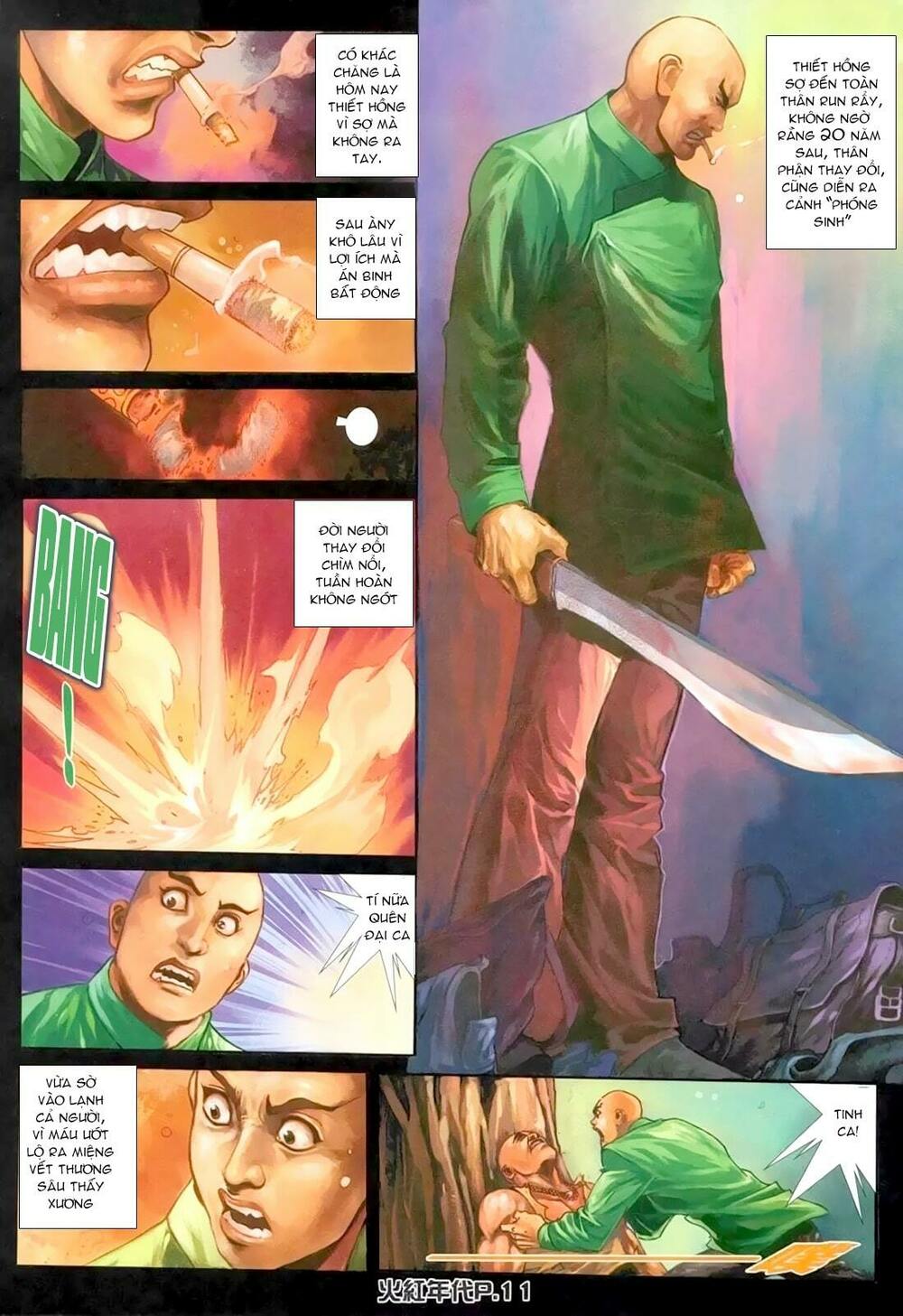 hỏa hồng niên đại hắc cốt đường chapter 143 8