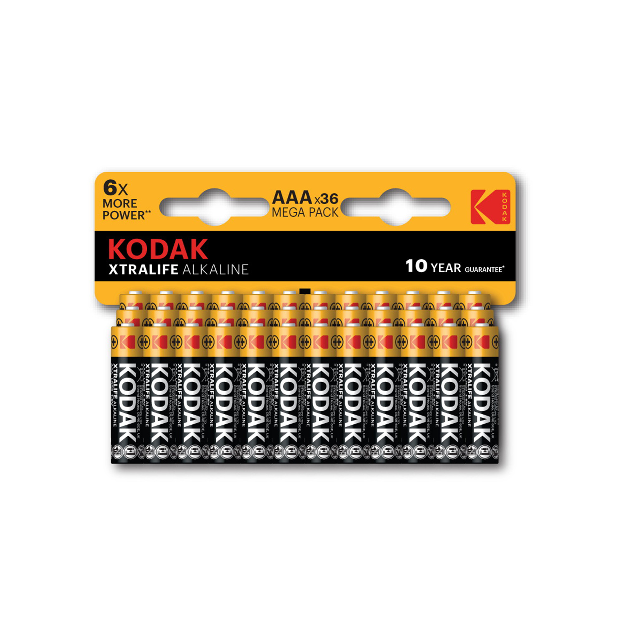 Bộ 36 Pin Kodak Alkaline AA x6 UBL IB0239