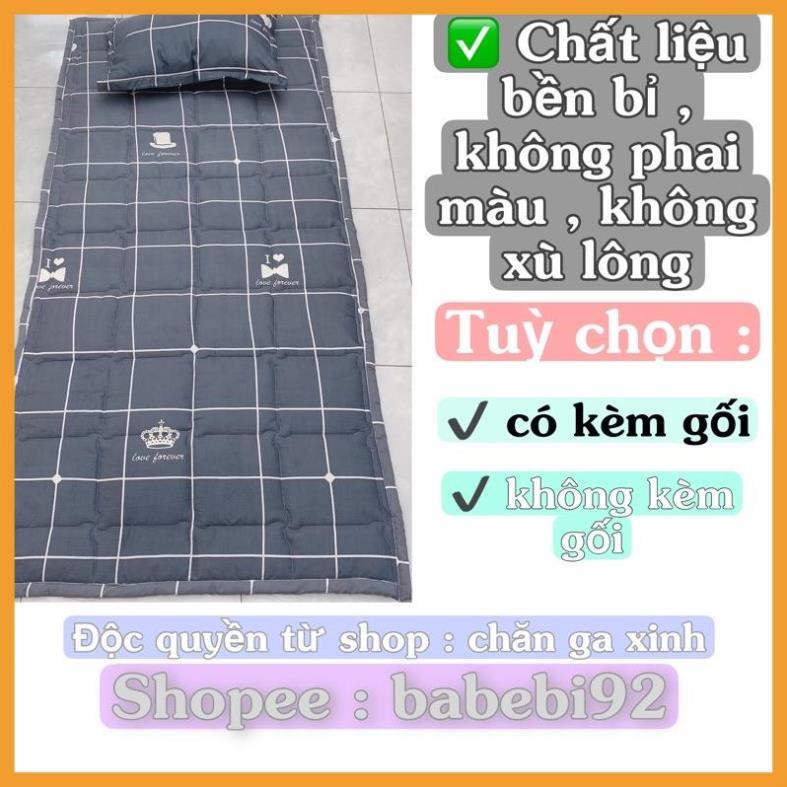 Hàng Auth- Nệm ngủ văn phòng ,Đệm du lịch tiện lợi size 90x190cm gấp gọn tiện lợi đa năng