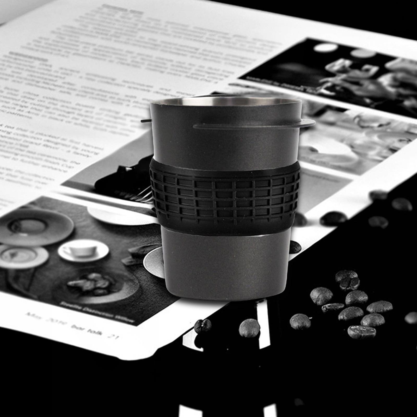 53mm Coffee Dosing Cup Coffee Machine Powder Cup for Home Bar Cafe