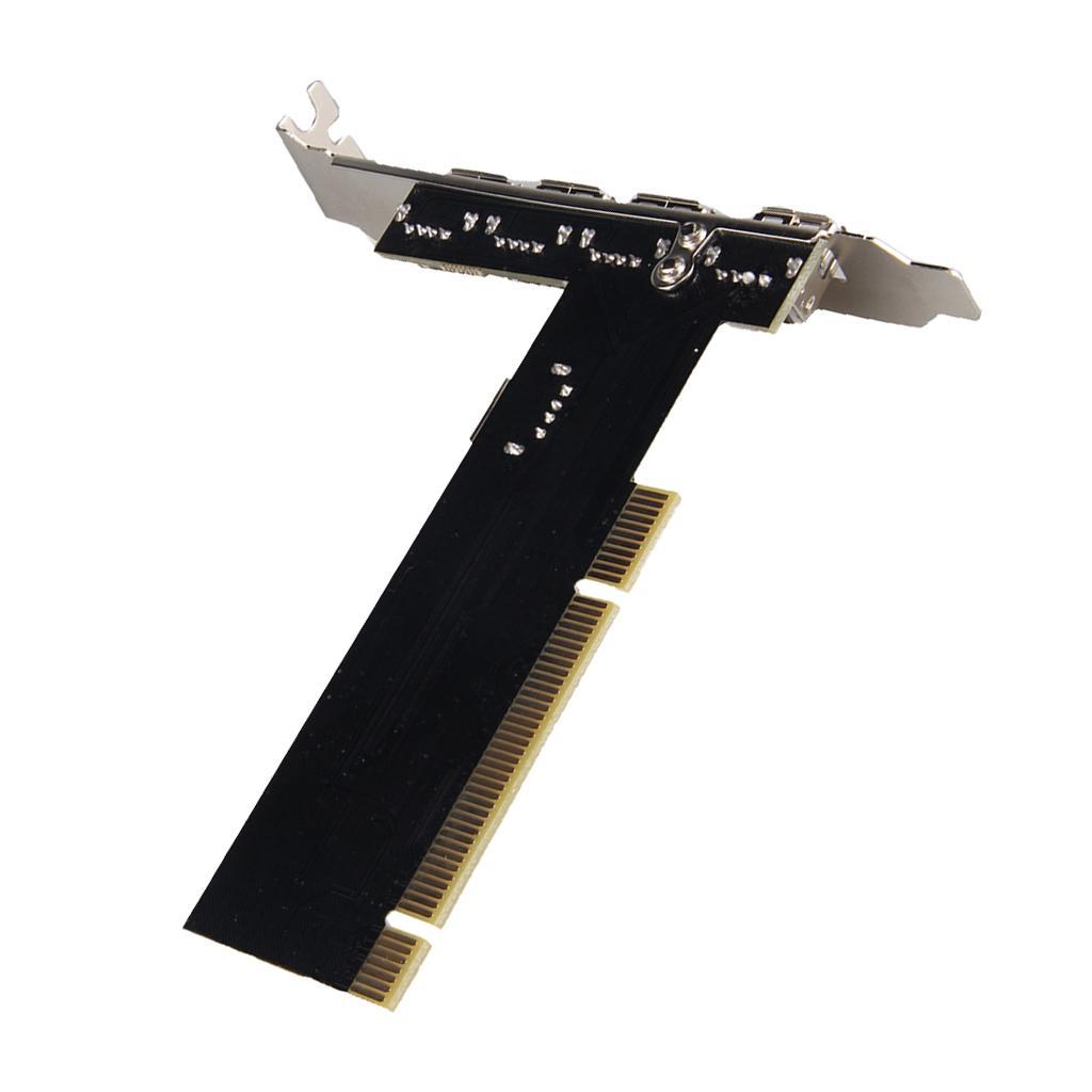 PCI to USB2.0 Multi Ports Extender Adapter USB Expansion Card for Computer