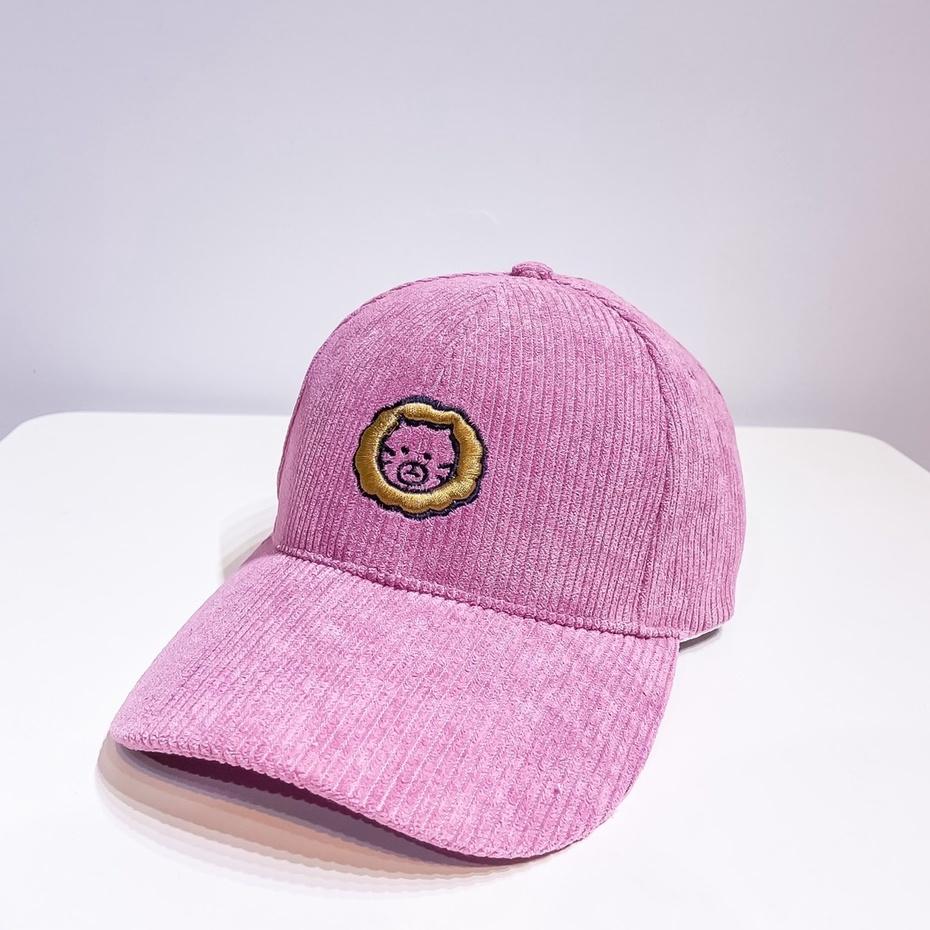 Mũ Lưỡi Trai Nón Kết Nhung Cao Cấp Thêu Mặt Sư tử 430 Phong Cách Ulzzang Form Unisex Nam Nữ