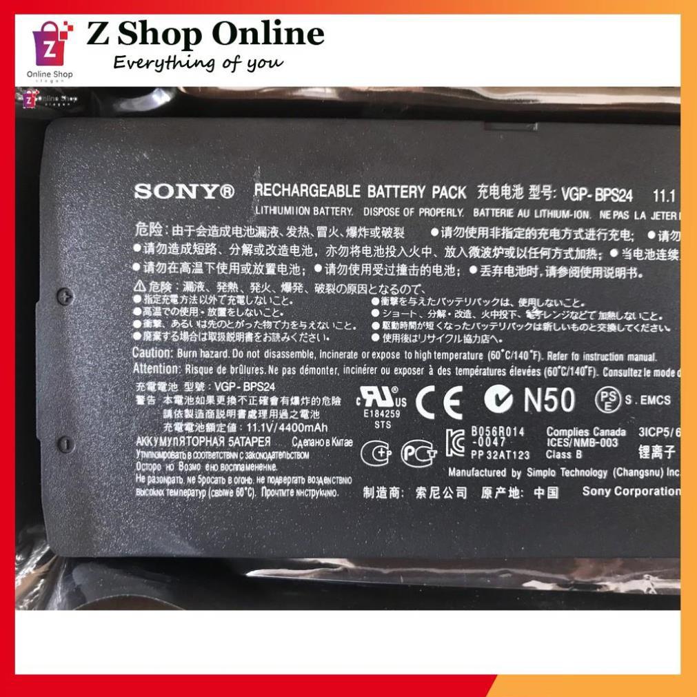 Pin Xịn (Battery) Dùng Cho Laptop Sony VPC SA SB SC SD SE VGP-BPS24 Original -hàng loại 1