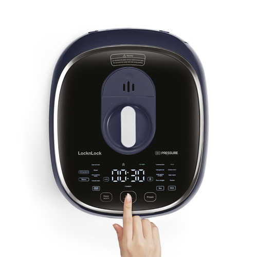 Nồi cơm điện cao tần Locknlock IH pressure rice cooker EJR526GRY (1.8 Lít)- Hàng chính hãng