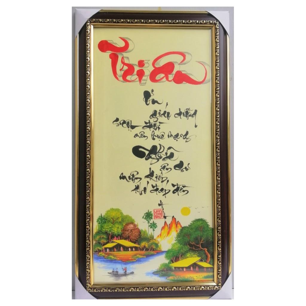 Quà tặng Thầy cô 20/11.Thư pháp TRI ÂN THẦY CÔ,Quà tặng sinh nhật thầy cô. Quà tết Thầy cô. Quà 8/3