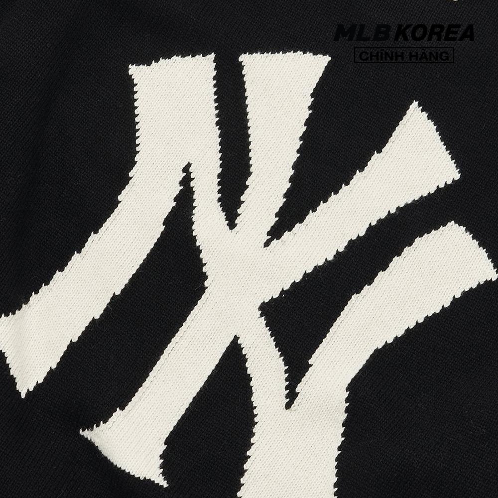 MLB - Áo sweater phom suông tay dài Basic Big Logo Overfit 3AKPB0126-50BKS