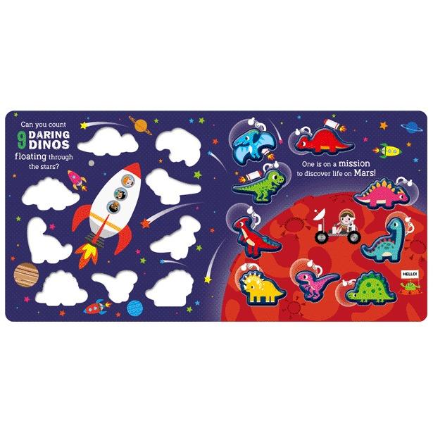 Sách ngoại văn: Count Down 10 Daring Dinos