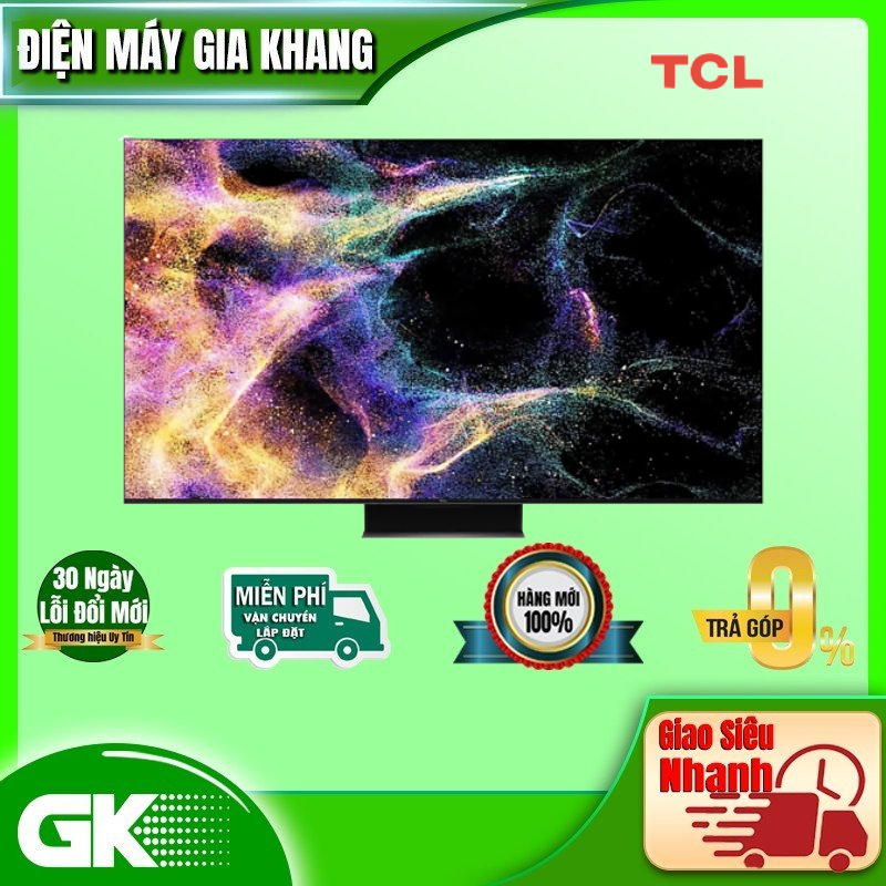 Google Tivi QLED TCL 4K 75 inch 75C845 - Hàng chính hãng ( Chỉ giao HCM )