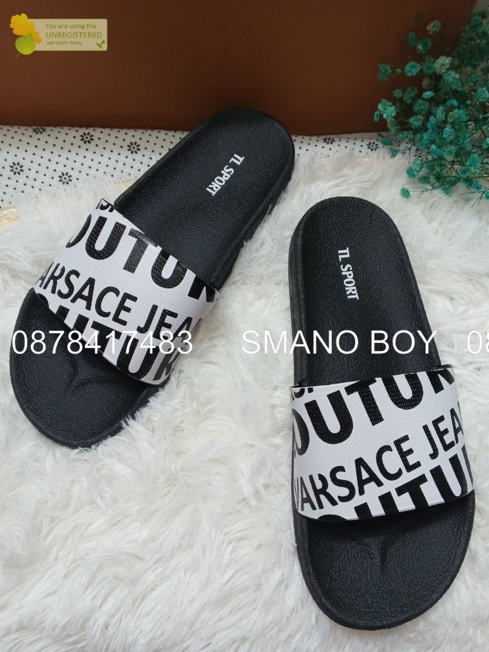 DÉP QUAI NGANG NAM NỮ UNISEX SMANO HOẢ TỐC