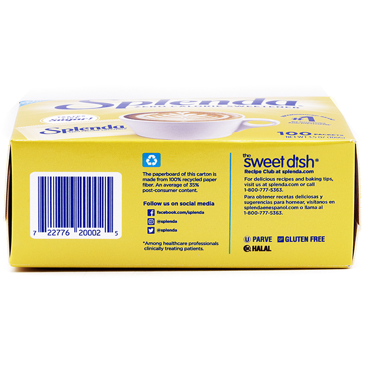 Đường ăn kiêng Splenda hộp 100 gói