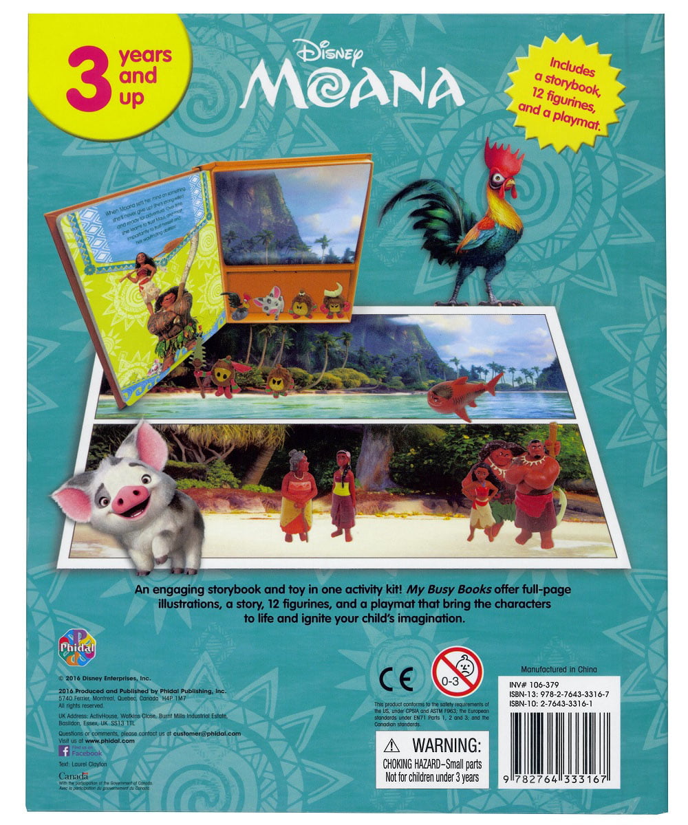 Disney Moana My Busy Book