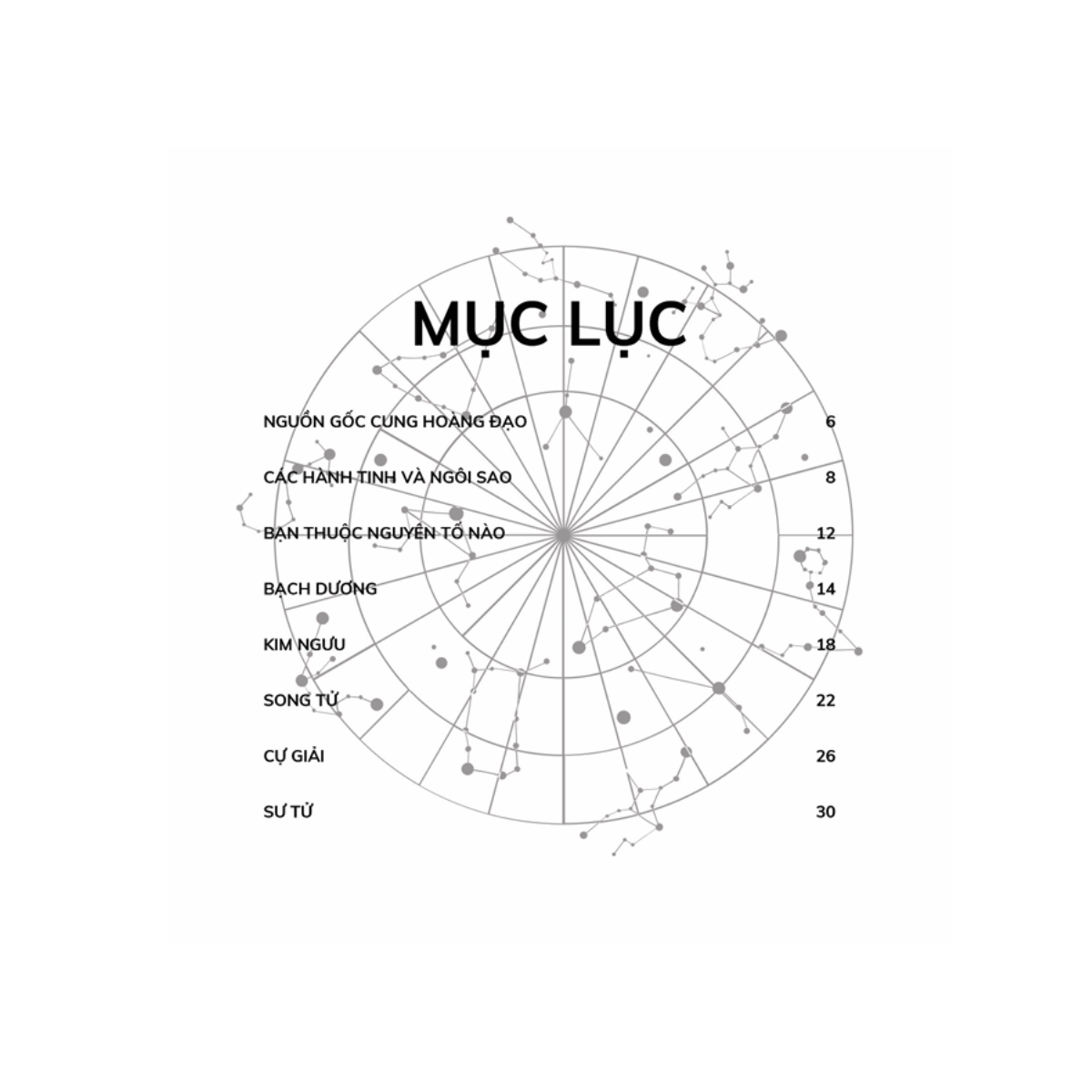 Sách - Bí Ẩn Các Chòm Sao - Hiểu Rõ Bản Thân Qua Cung Hoàng Đạo (VT)