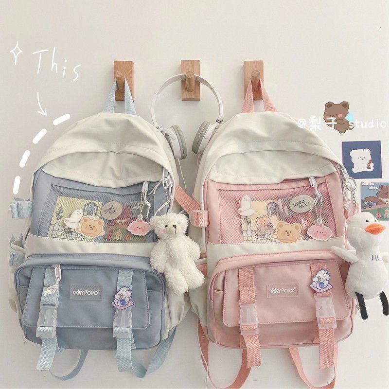 Balo thời trang nam nữ Unisex balo đi học laptop balo ulzzang đi học thời trang Cặp- Balo sinh viên học sinh đa năng mèo đọc sách cute ulzzang