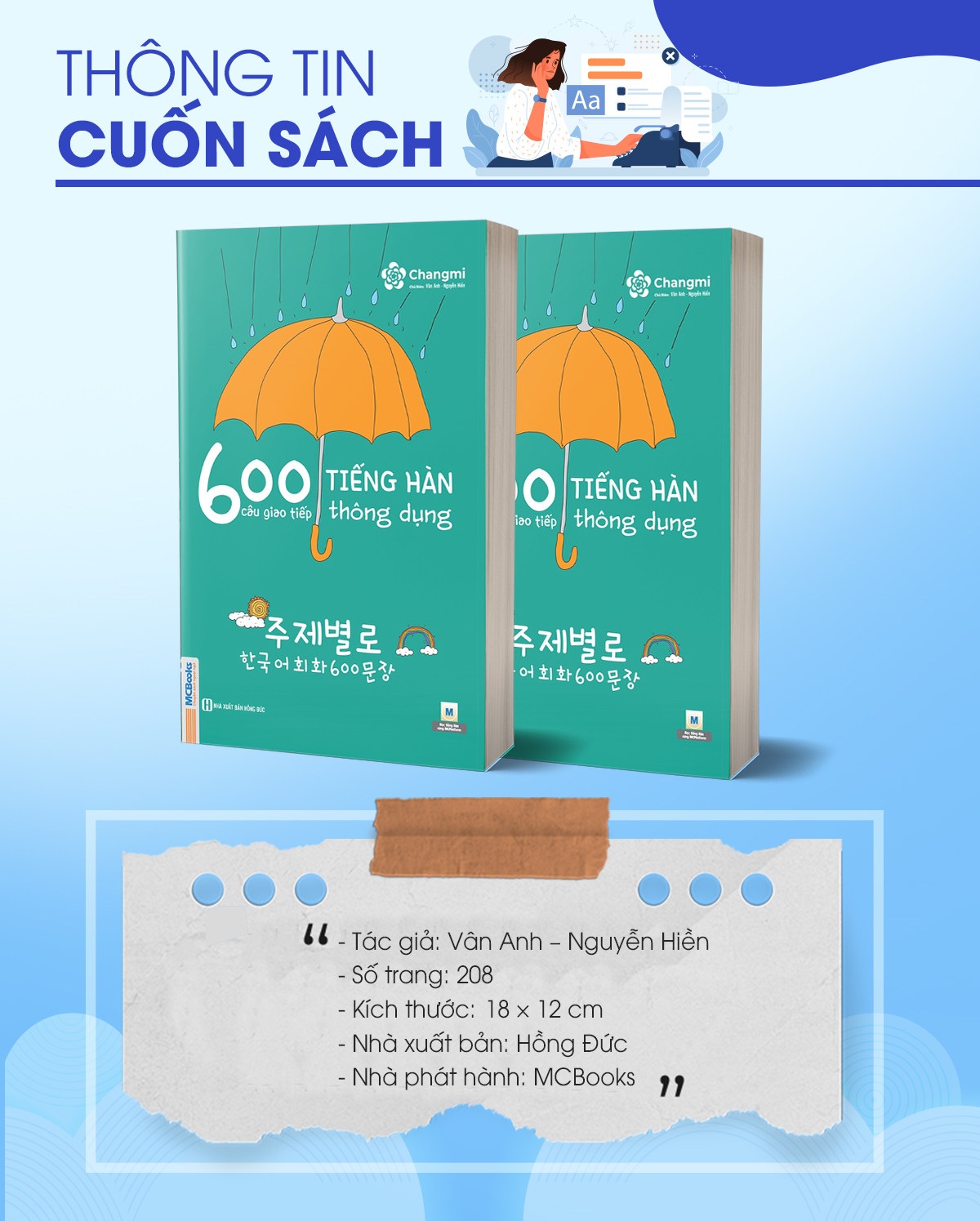 Sách 600 Câu Giao Tiếp Tiếng Hàn Thông Dụng Dành Cho Người Tự Học