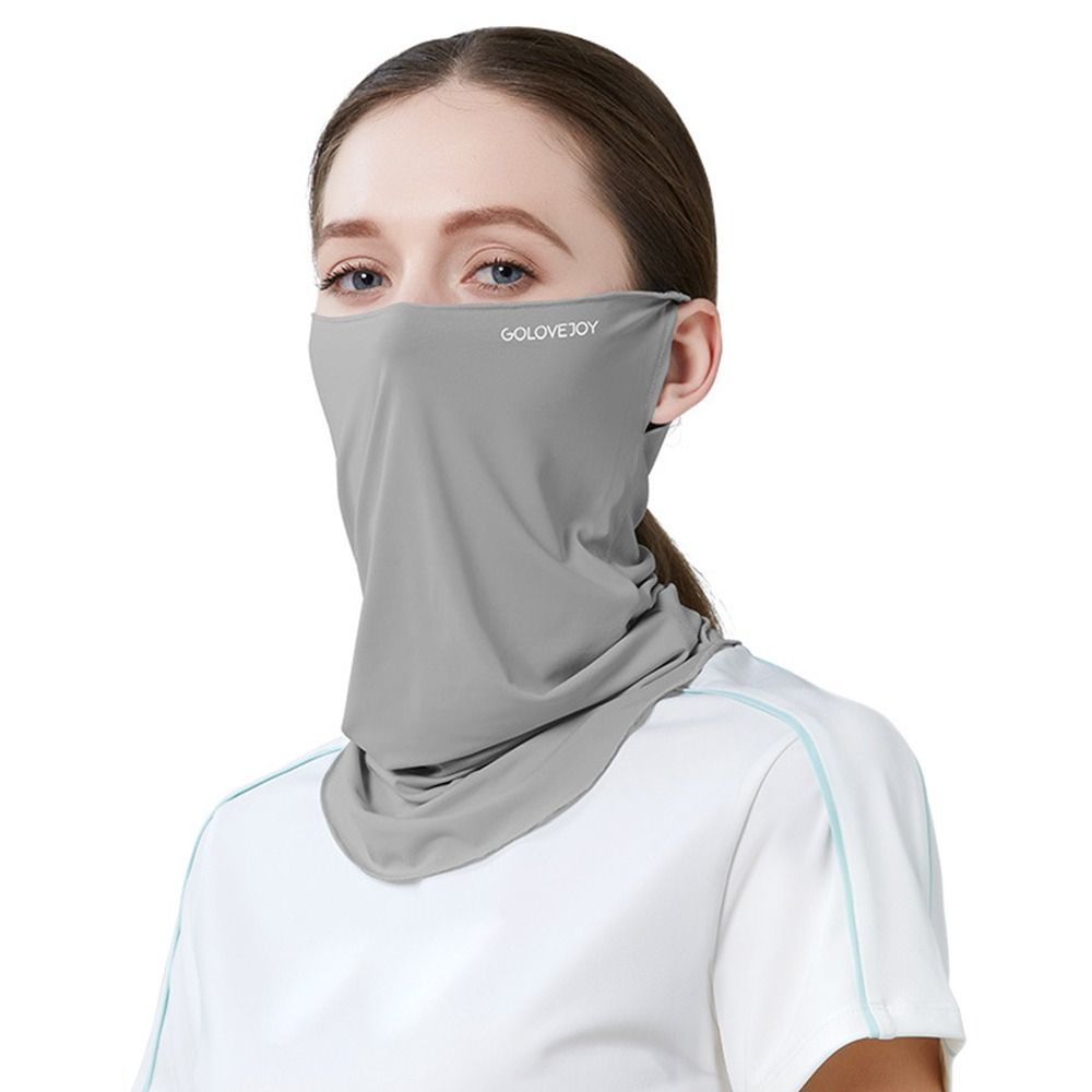 Khẩu trang băng lụa chống nắng cao cấp, khẩu trang nam nữ, chống tia UV, chống bụi, UPF50+, Hàng chính hãng