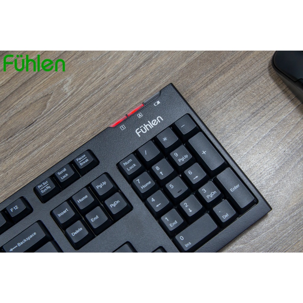 Combo Bàn Phím và Chuột Không Dây Fuhlen A150G - Hàng Chính Hãng BH 2 Năm