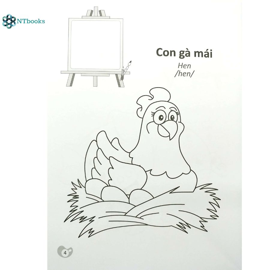 Sách Tô Màu Chúng Mình Tập Làm Họa Sĩ - Động Vật