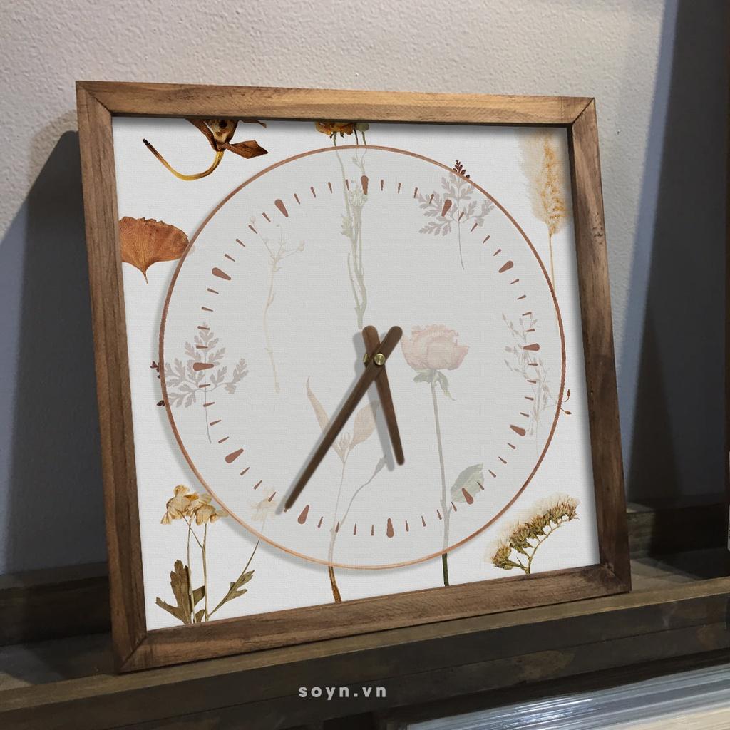 Đồng hồ treo tường gỗ Artclock Soyn C153
