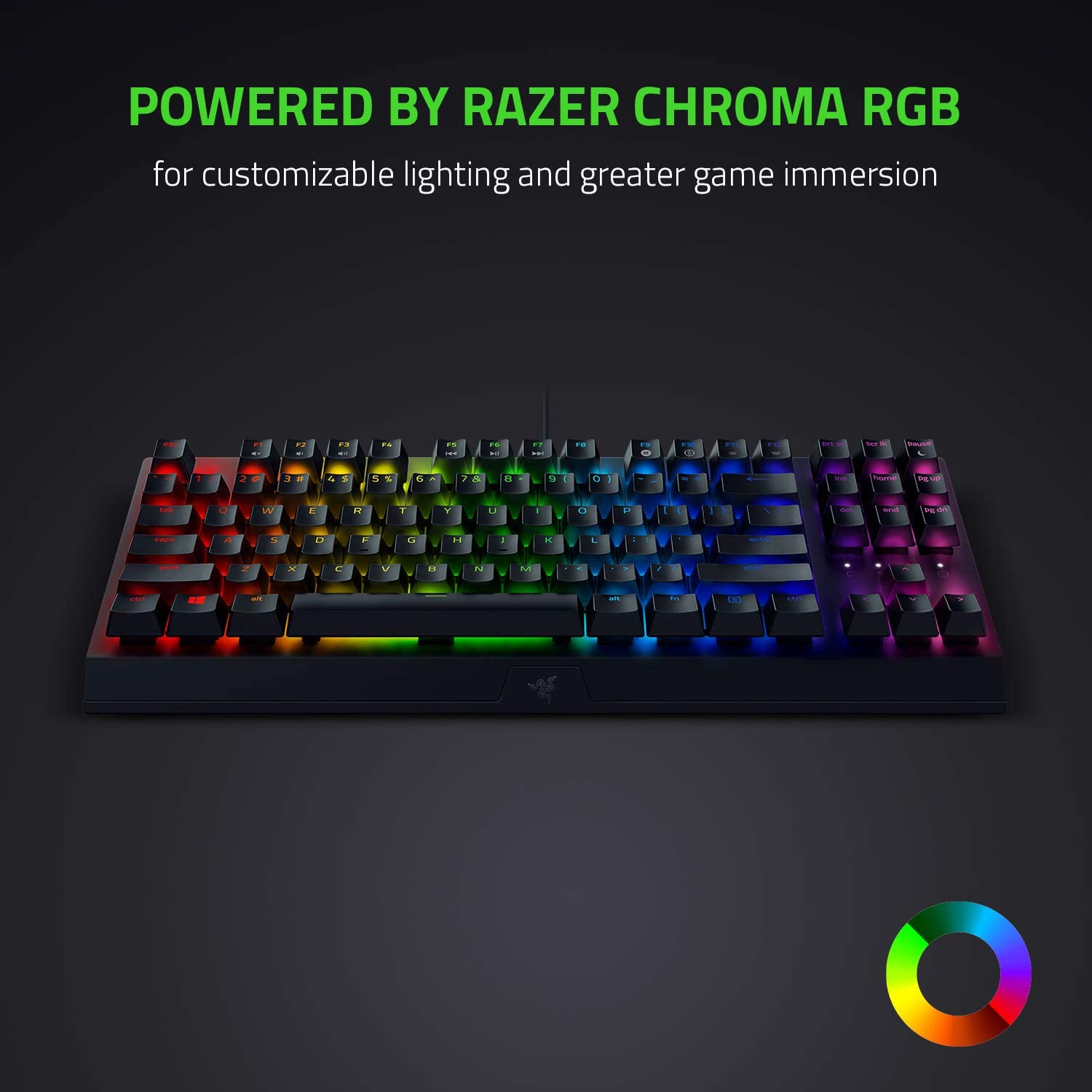 [Mới, hàng chính hãng] Bàn phím Razer Blackwidow V3 Tenkeyless-Mechanical-US Layout