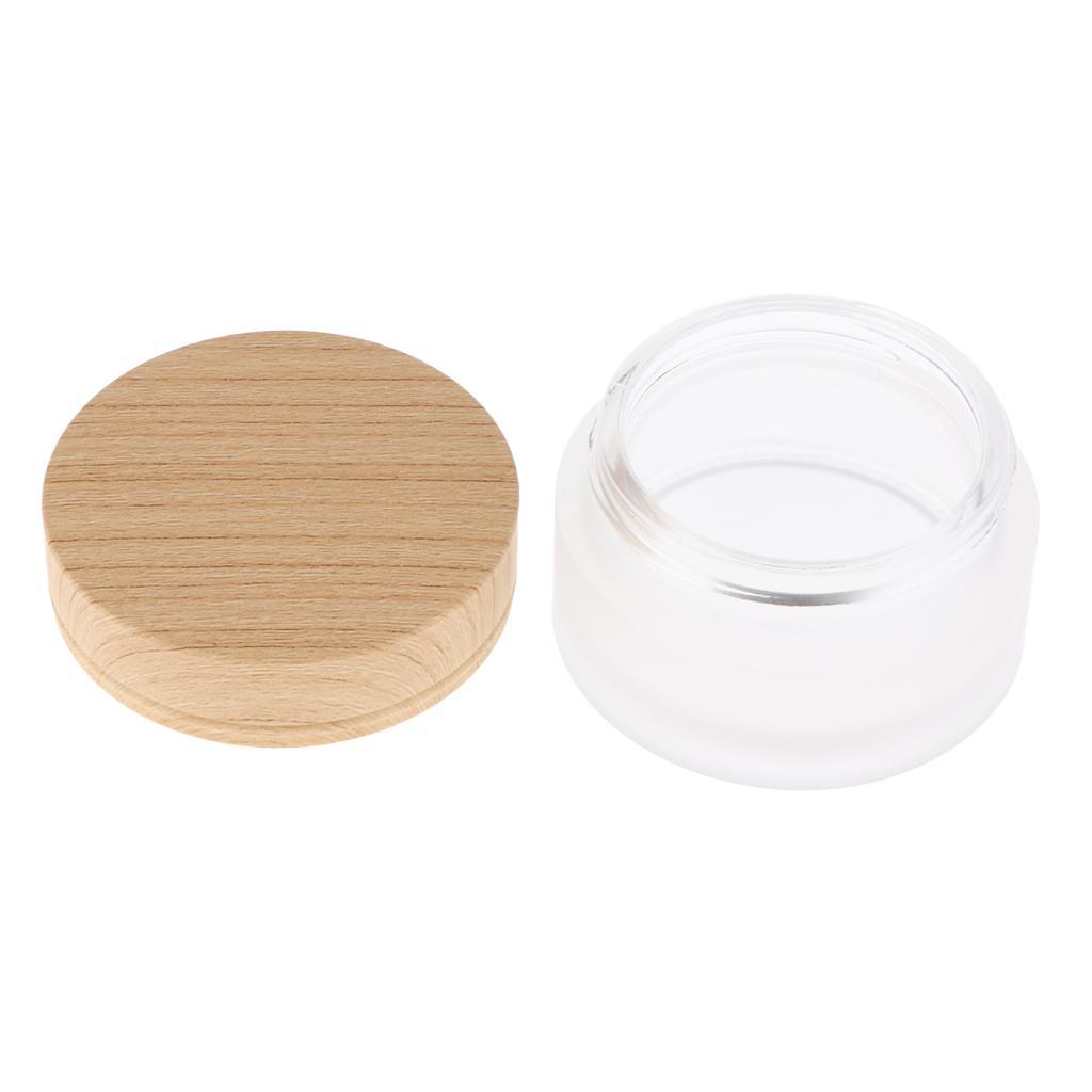 2 Pieces Empty Pot Cosmetic Bottle Makeup Tin Cream Lotion Container