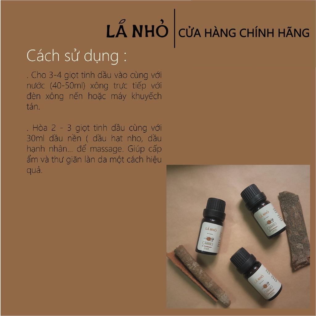 Tinh dầu LÁ NHỎ Quế nguyên chất tự nhiên