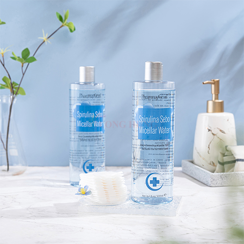 Nước tẩy trang Pharmaform Spirulina Sebo Micellar Water (500ml) - Hàng chính hãng