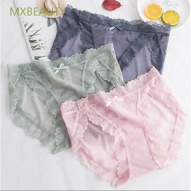 MỚI Quần lót ren lưới viền bèo siêu thoáng mát - CHILLHOUSE