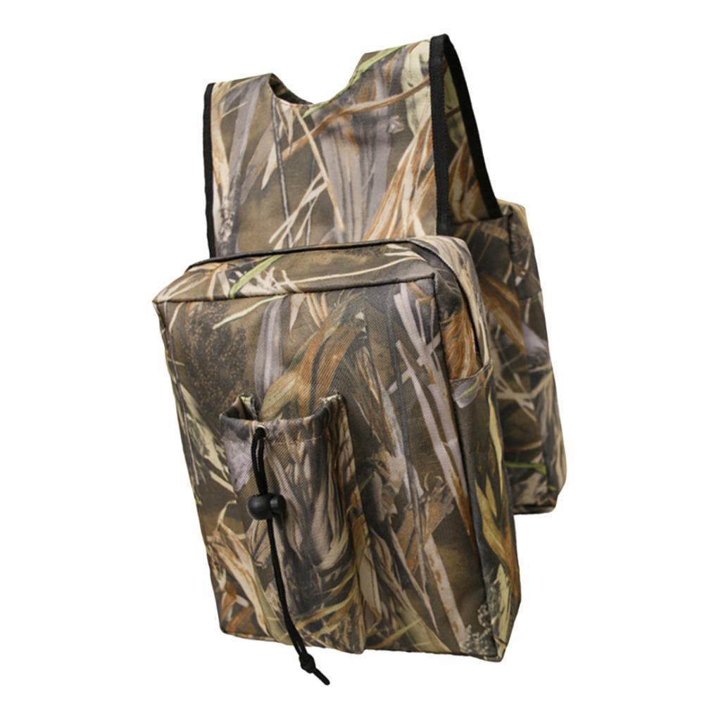 Waterproof Oxford UTV ATV Tank Bags Camo Universal Saddle Bag Organizer Camo