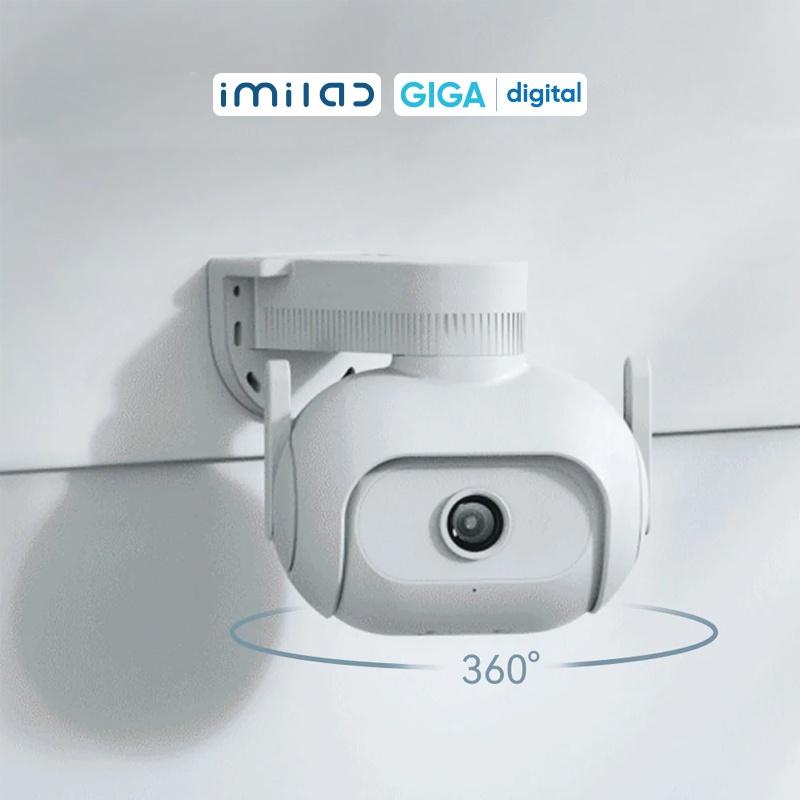 Camera giám sát Imilab EC5 xoay 360 độ, nhìn xuyên đêm, kết nối app Mihome - Camera giám sát ngoài trời - Hàng nhập khẩu