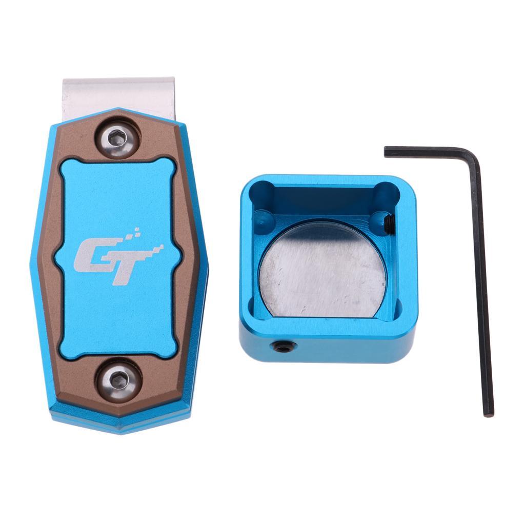 Billiard Chalk Holder Pool  Sticks Accessory with Clip Black