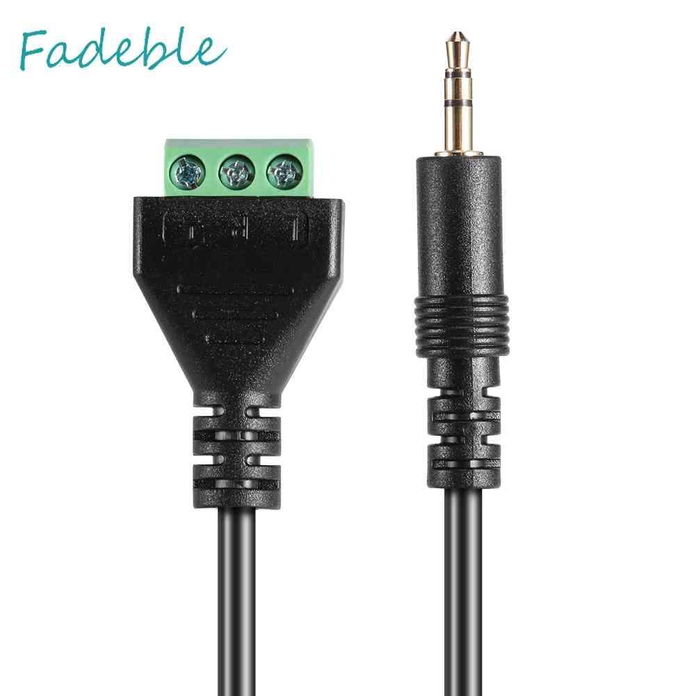 Cáp KếT NốI Video 3.5mm ĐầU CắM Sang ĐầU CắM AV 30cm