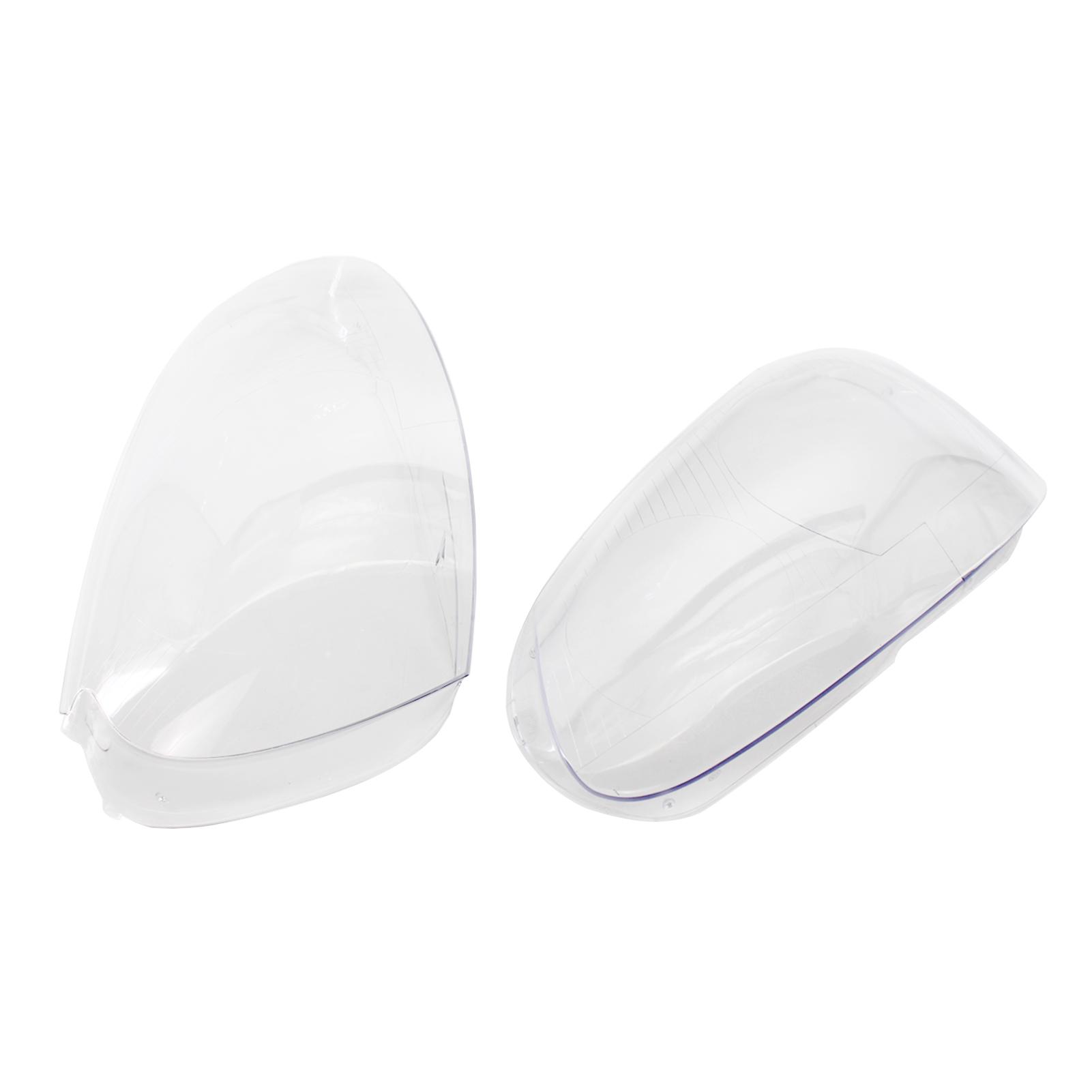 1 Pair Car Front Headlight Clear Lens Cover Plastic 1K6941005S 1K6941006S Replacement for VW Golf Jetta 2005-2009