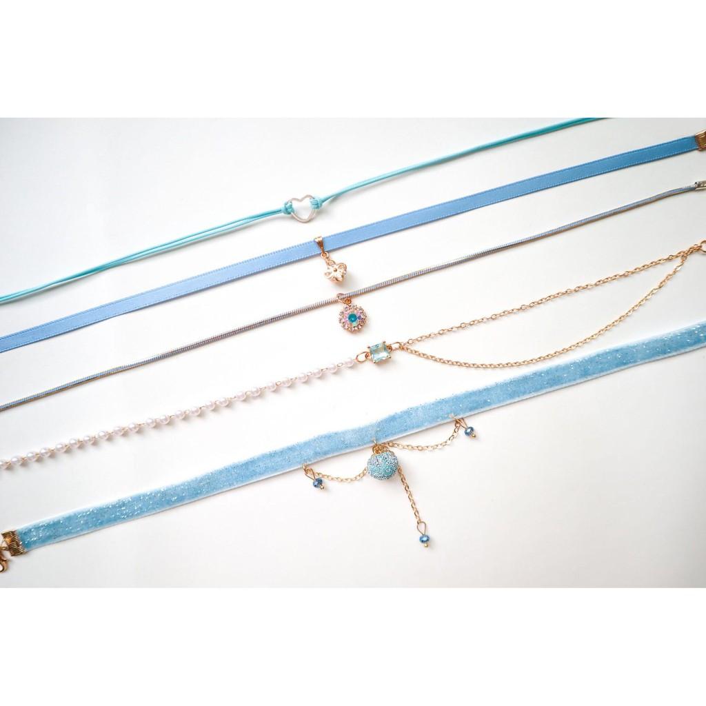 Chocker xinh BST màu xanh dương A-ck47-51 Mayconner